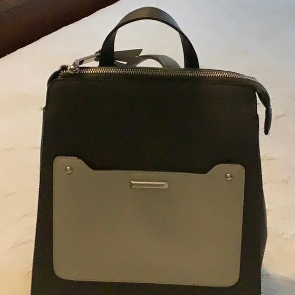 Enzo Angiolini leather backpack Enzo Angiolini S Vintage Mini Black Pebble Leather BackPack  main image 3